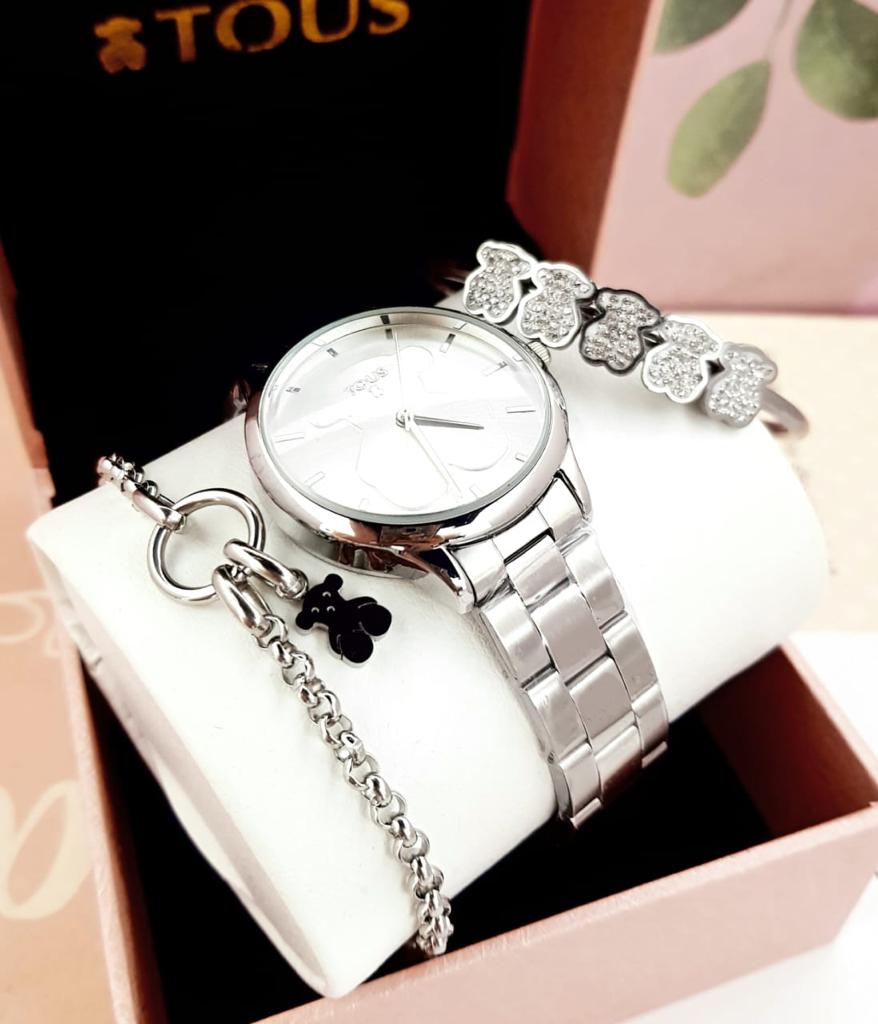 TOUS SET RELOJ Y PULSERA