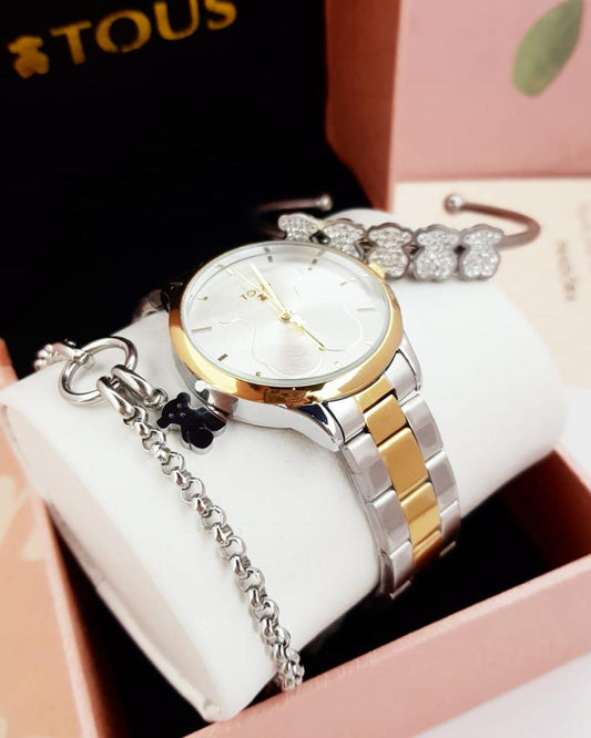 TOUS SET RELOJ Y PULSERA