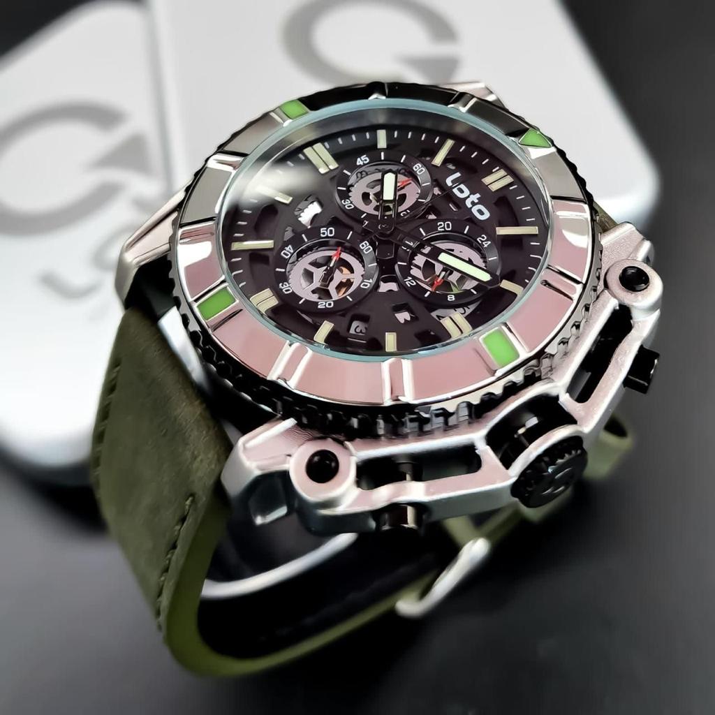 RELOJ ORIGINAL LOTO GOMA®️  CUERO Y SILICONA