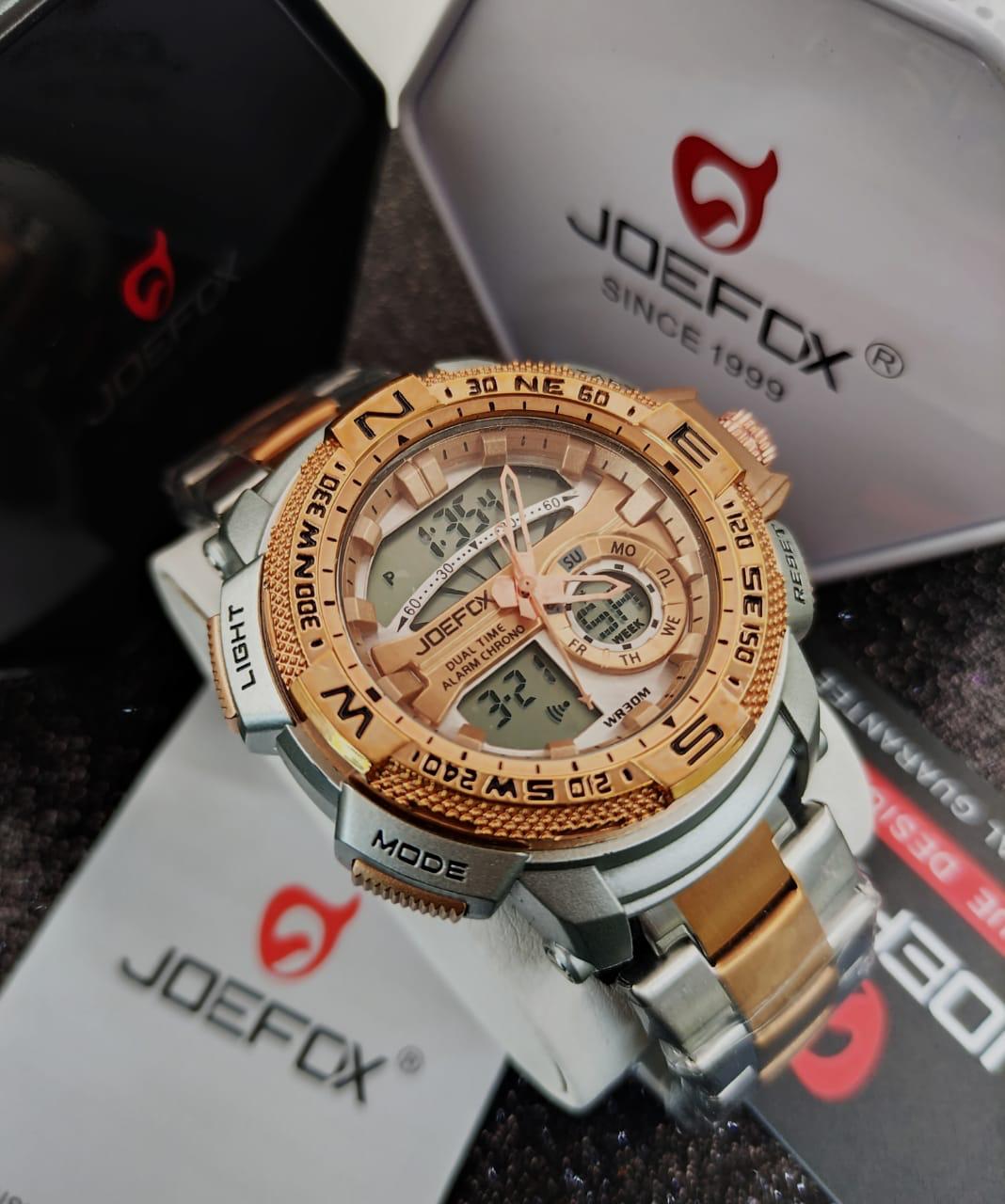 JOEFOX DOBLE HORA💯⏱️ RELOJ