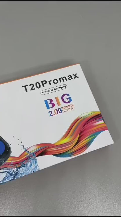 SMARTWATCH T20PROMAX INCLUYE SEGUNDO PULSO DE REGALO  REALIZA Y RESPONDE LLAMADAS